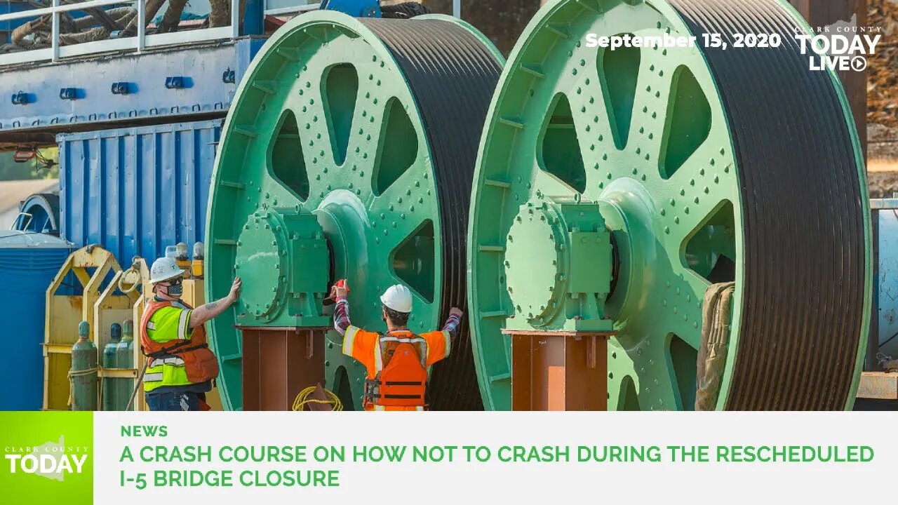 A crash course on how not to crash during the rescheduled I-5 Bridge closure