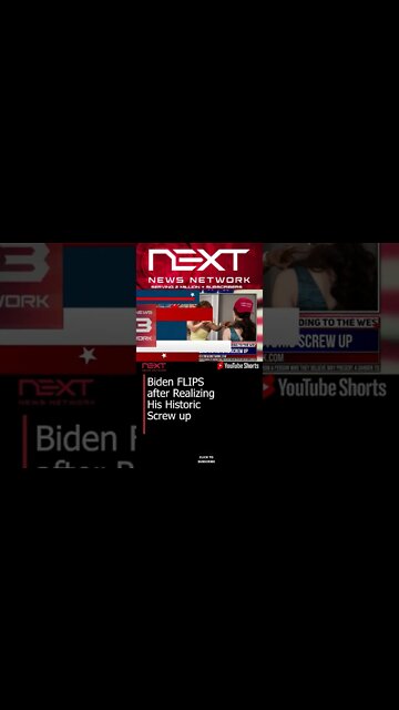 Biden FLIPS after Realizing His Historic Screw up #shorts