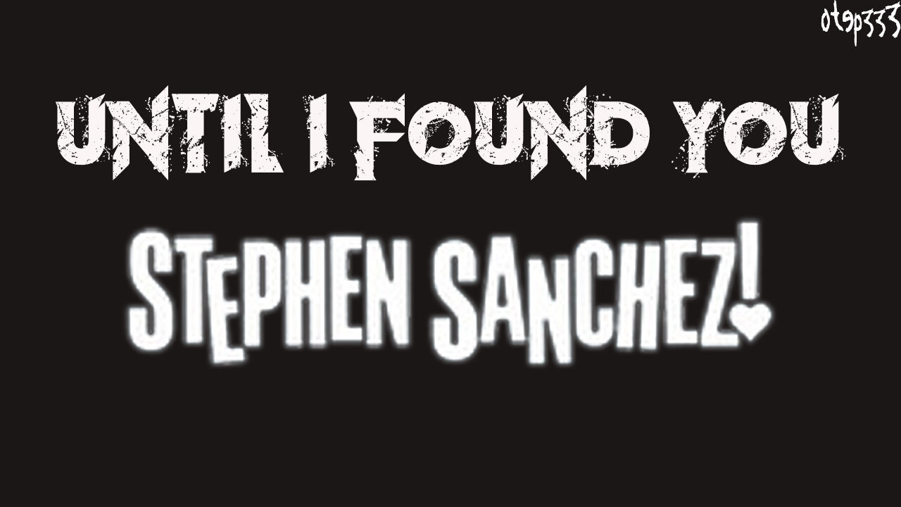 Stephen Sanchez | Until I Found You (Karaoke + Instrumental)