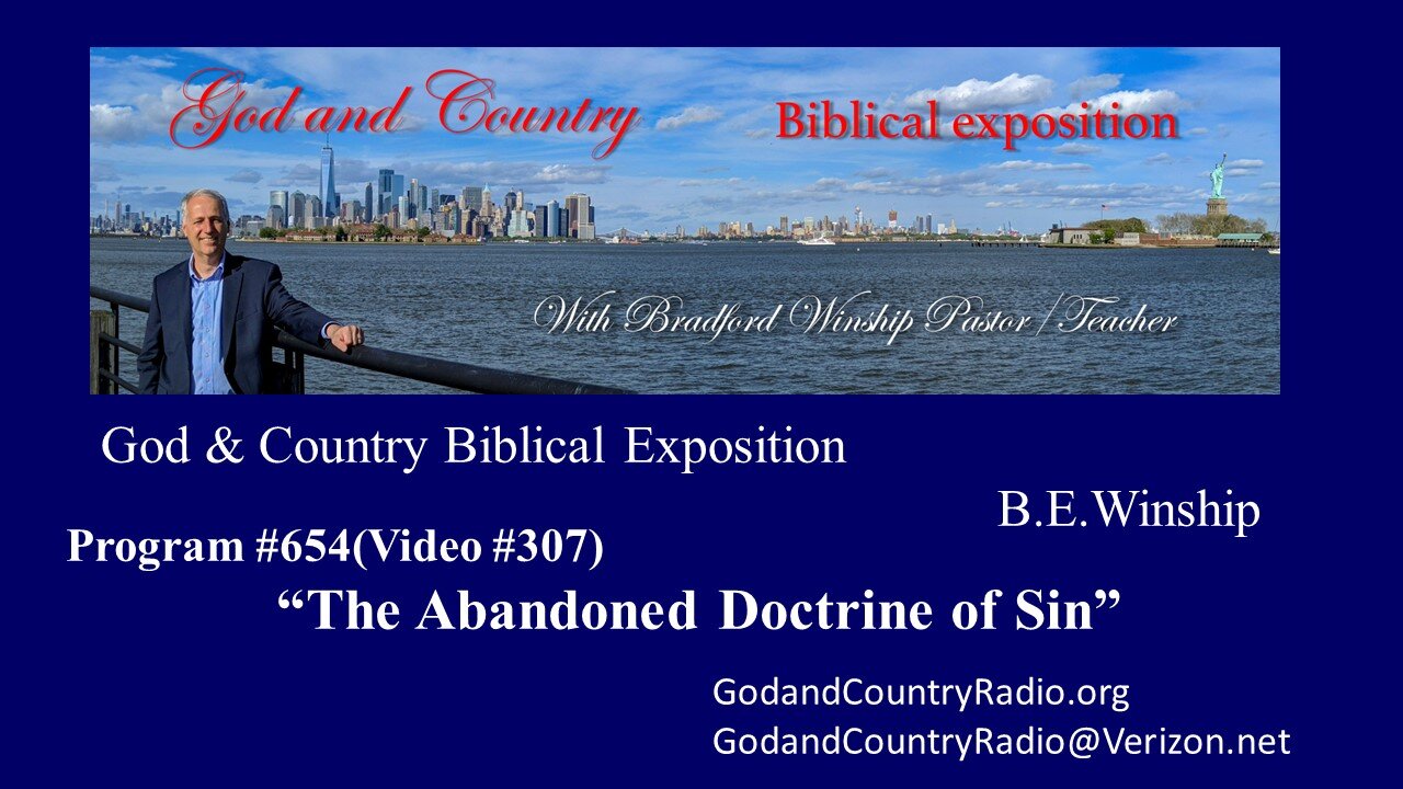 307 - The Abandoned Doctrine of Sin