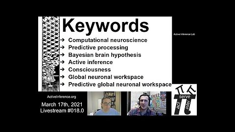 ActInf Livestream #018.0 ~ The predictive global neuronal workspace: A formal act inf model