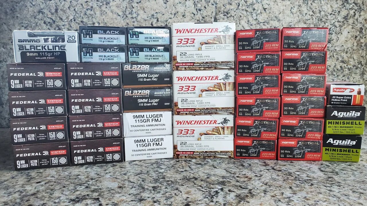 I got WAY more than I thought! 270, 6.5CM, 30-30, 30-06, 410, 7mm mag, 357 & 44mag, It's all there!