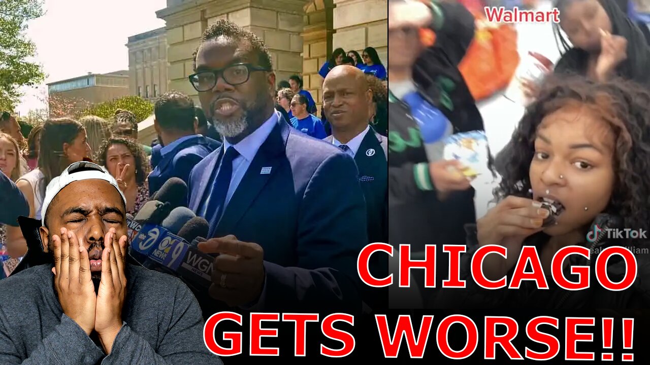 WOKE Chicago Mayor Brandon Johnson DEMANDS Media To SHUT UP About Violence In Response To Shootings!