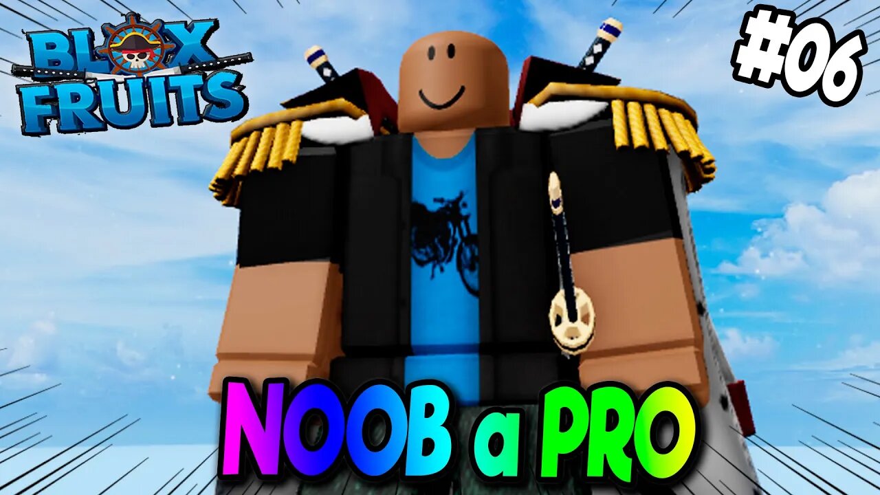 UM NOOB VS TODOS OS BOSSES DA FIRST SEA NO BLOX FRUITS NOOB a PRO SEM ROBUX