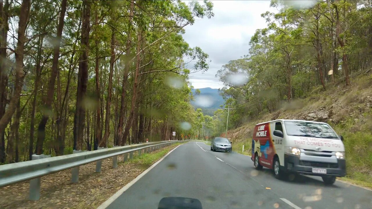 Driving Down Australian Mountains || Mount Tamborine