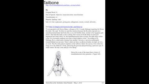 Unexplained Tailbone Anomalies/Scars/Implant: Divine Matrix SOULutions Productions