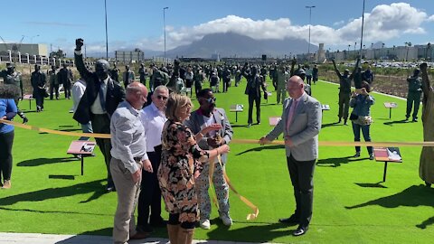 SOUTH AFRICA - Cape Town - Launch of The Long March to Freedom bronze statue exhibition(Video) (MGU)