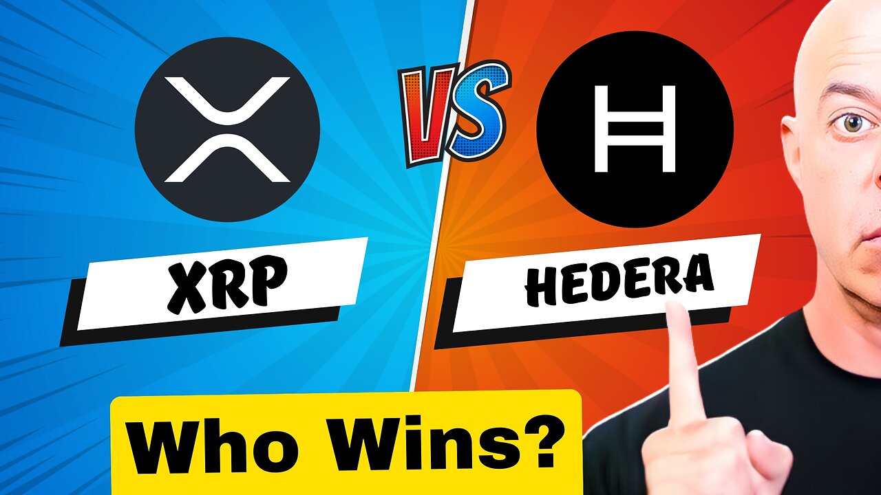 XRP vs. HBAR: Is XRP REALLY 15x Better! That's What the Market Thinks .... What Do You Think?