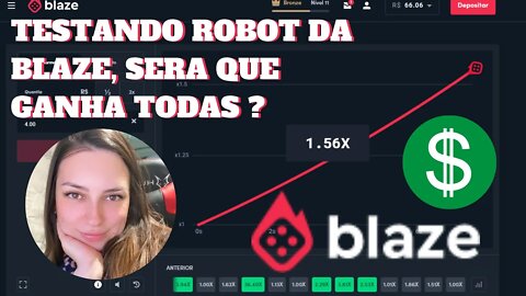 Minha Esposa testando o ROBOT da BLAZE, será que FUNCIONA ?