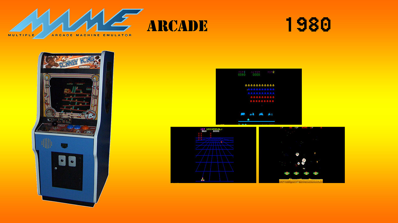 Arcade Mame Games Chronology - 1980