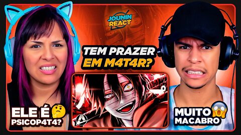 (M4C4BRO!! 😧) Zack Foster | Impulso Assassino | AniRap | [React em Casal] 🔥