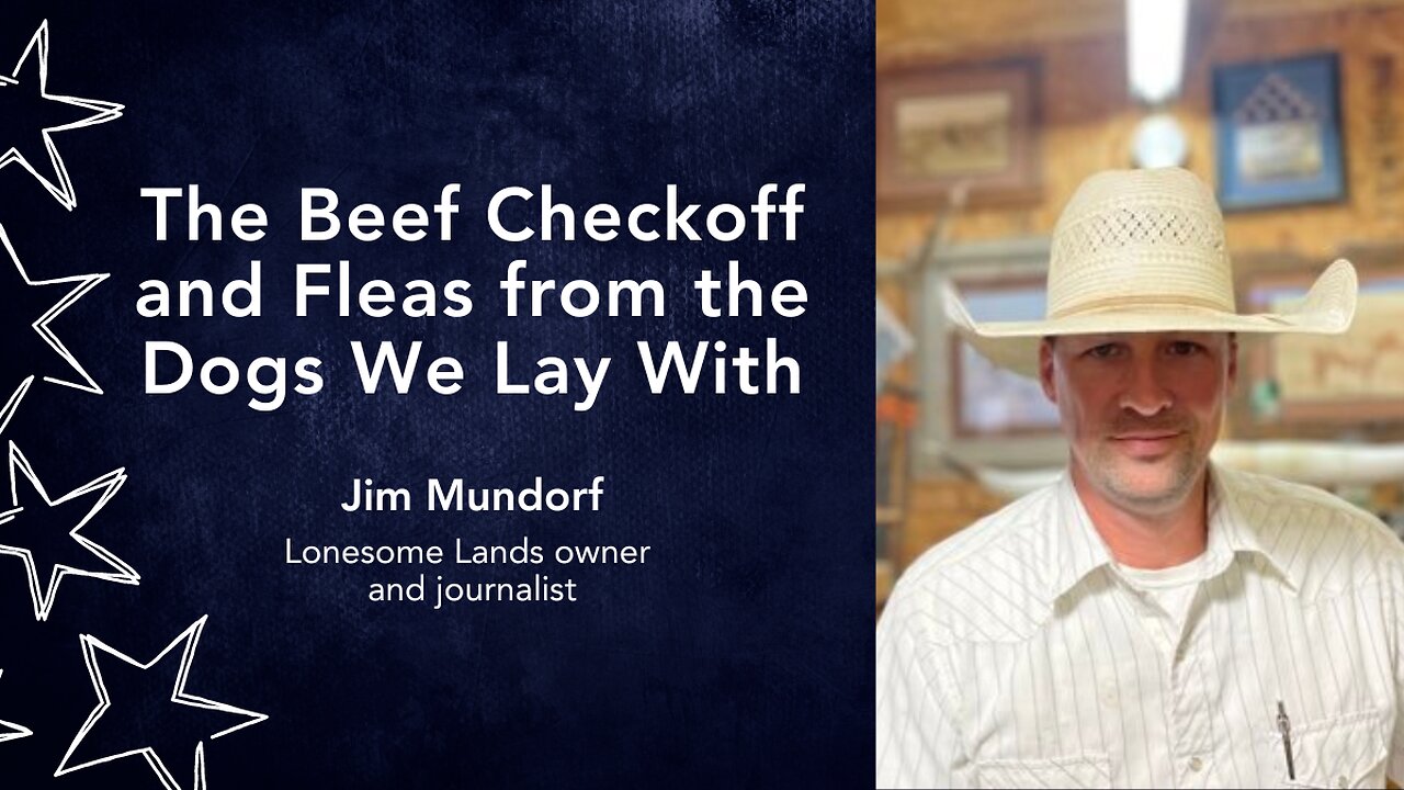 The Beef Checkoff and Fleas from the Dogs We Lay With