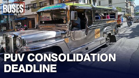 Mga problema sa PUV consolidation, 'di pa rin nasolusyunan