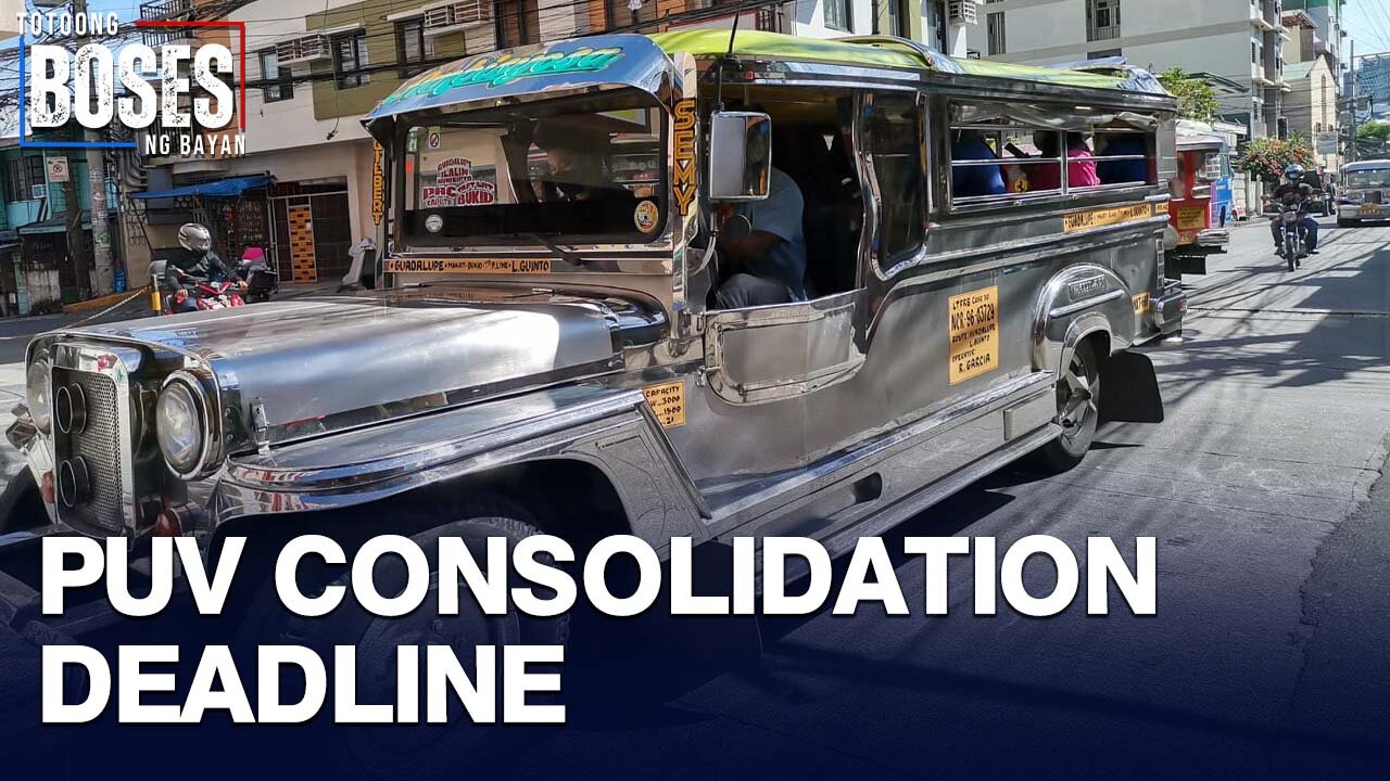 Mga problema sa PUV consolidation, 'di pa rin nasolusyunan