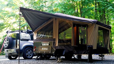 Camping Alone Is Peaceful But Joyful With Land Rover Defender