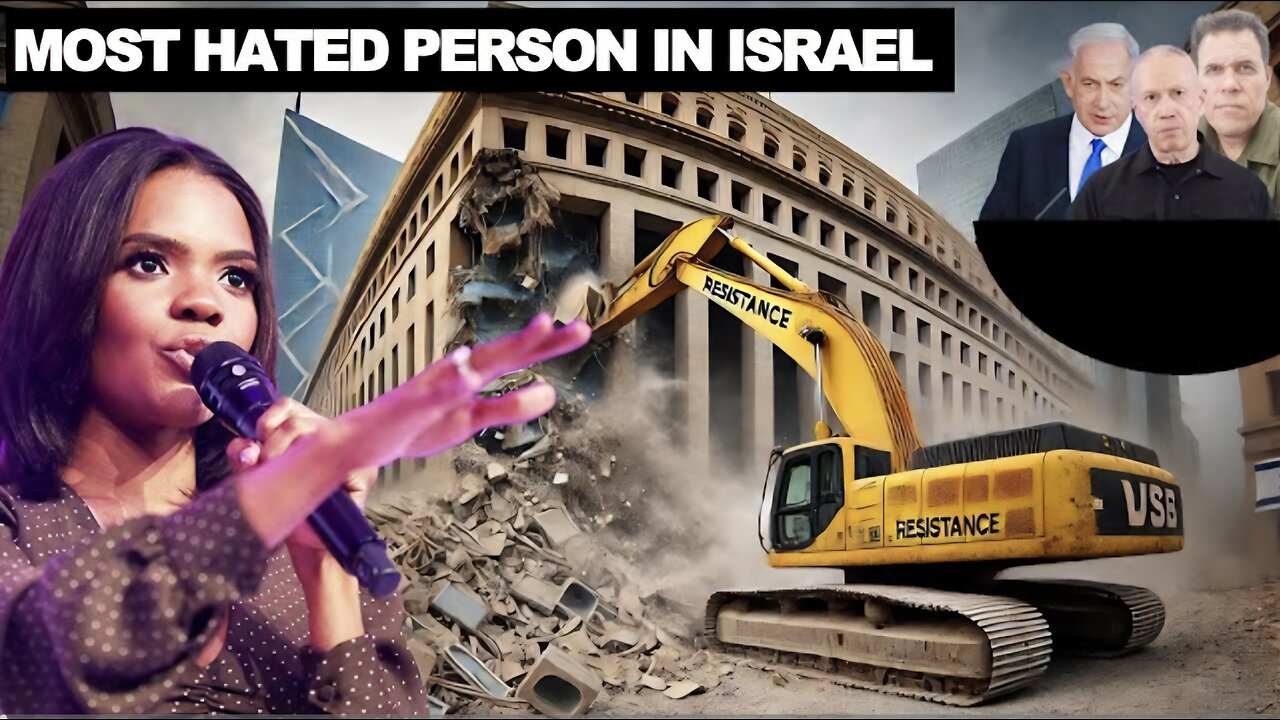 This is the MOST HATED PERSON In Israel Right Now (Candace Owens DEMOLISH Israel)