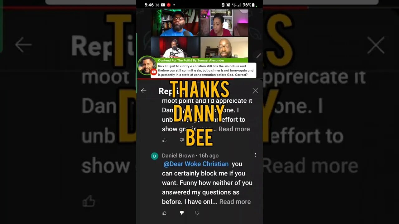 A message to a Frien-Enemy.