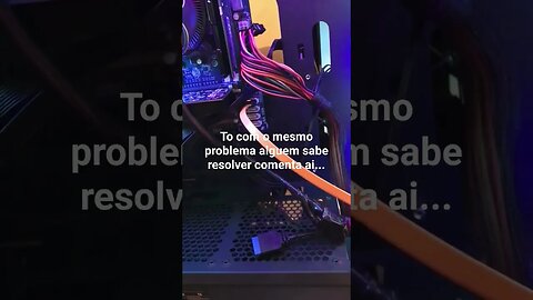 PC NÃO DA IMAGEM alguém sabe resolver ? ( Usei o vídeo de exemplo mas o problema é o mesmo )