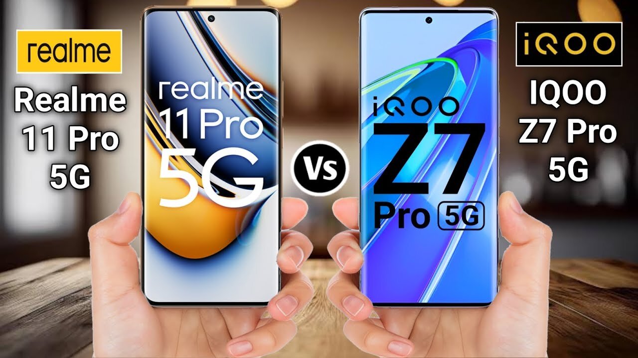 Realme 11 Pro Vs IQOO Z7 Pro Full Comparison