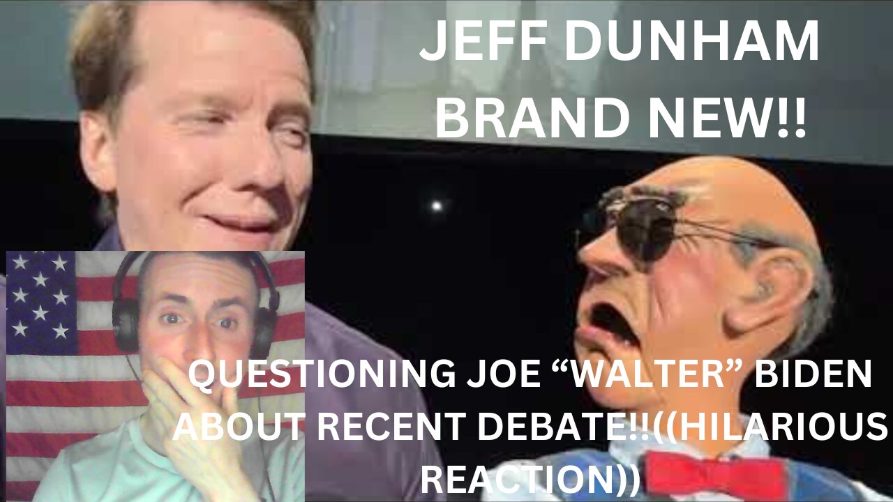 JEFF DUNHAM QUESTION'S JOE "WALTER" BIDEN ABOUT RECENT DEBATE | ((HILARIOUS REACTION)) @jeffdunham