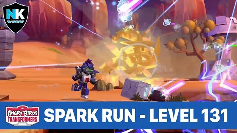 Angry Birds Transformers - Spark Run Series - Level 131 - Featuring Breakdown