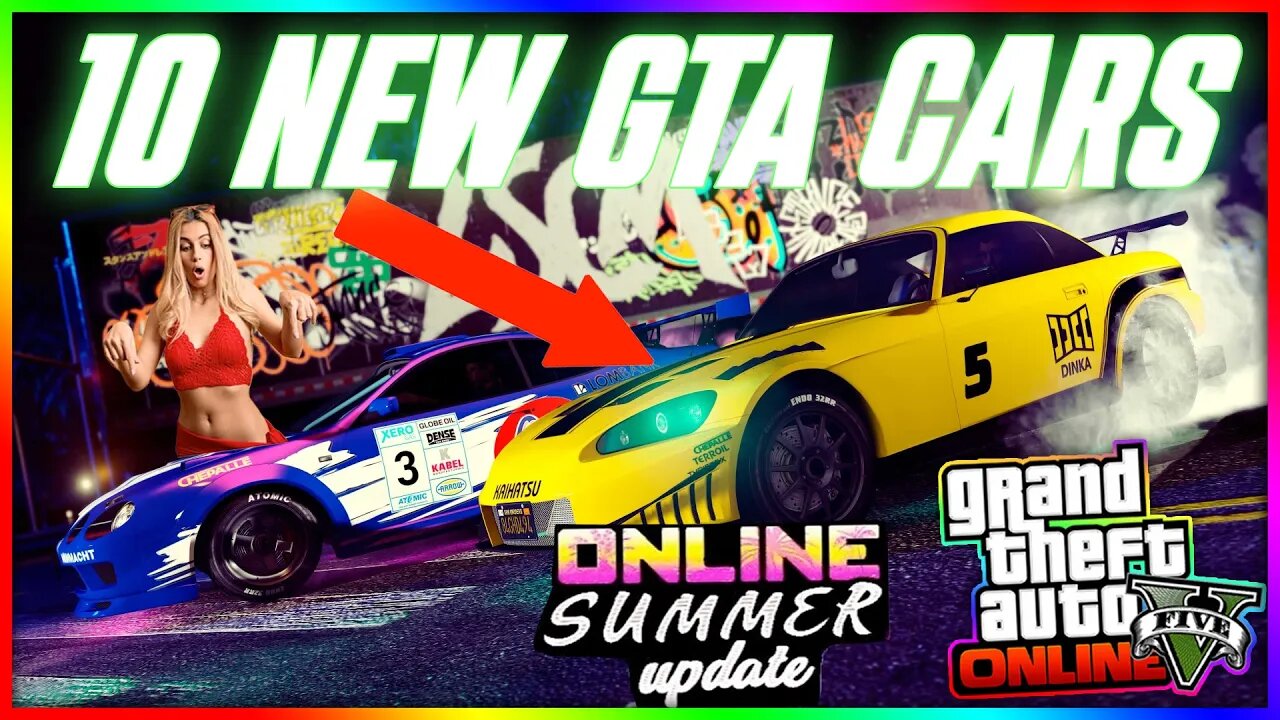 10 New Cars GTA 5 Online Criminal Enterprises (Summer Update 2022)