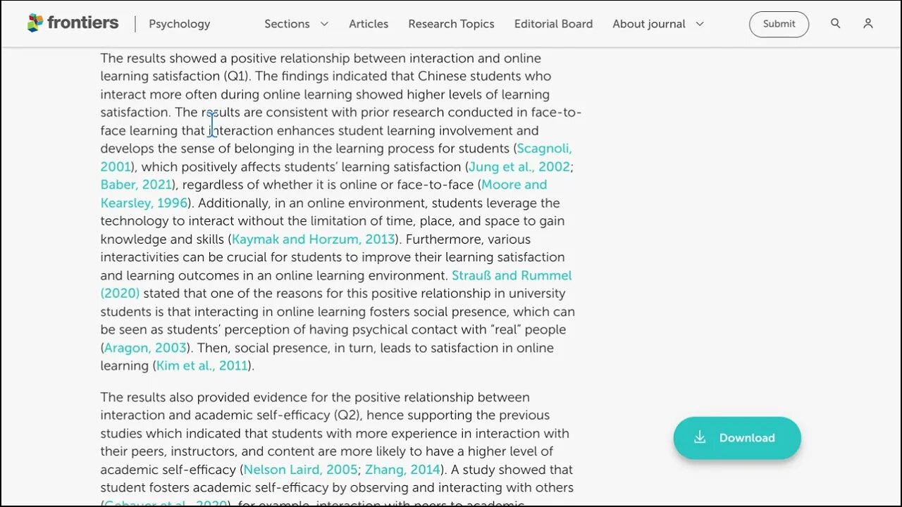 Research Article: Online Learning Satisfaction During COVID-19 Pandemic Among Chinese University ...