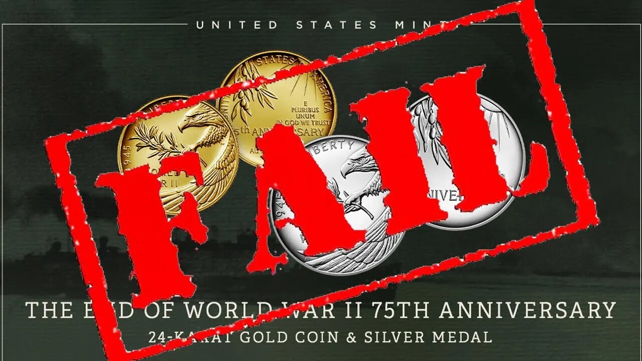 Another Mint Failure! Ordering End Of WW II 75th Anniversary Gold & Silver!