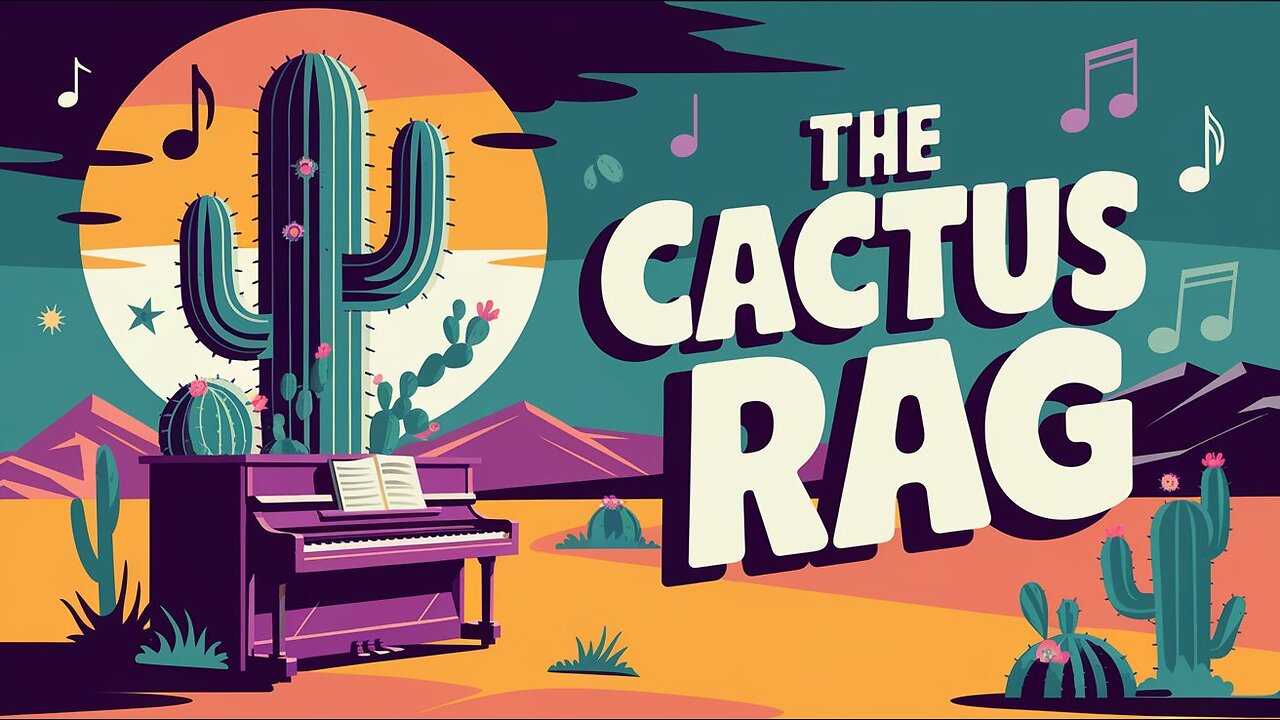 The Cactus Rag - Lucien Porter Gibson | Ragtime Piano Classic