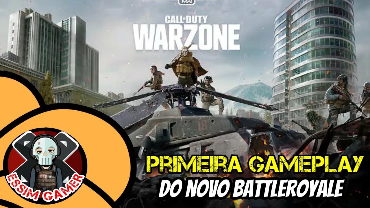 Primeira Gameplay do COD WARZONE