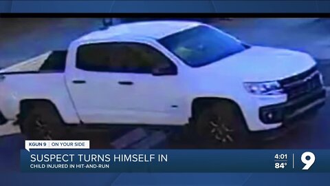 Suspect turns self in