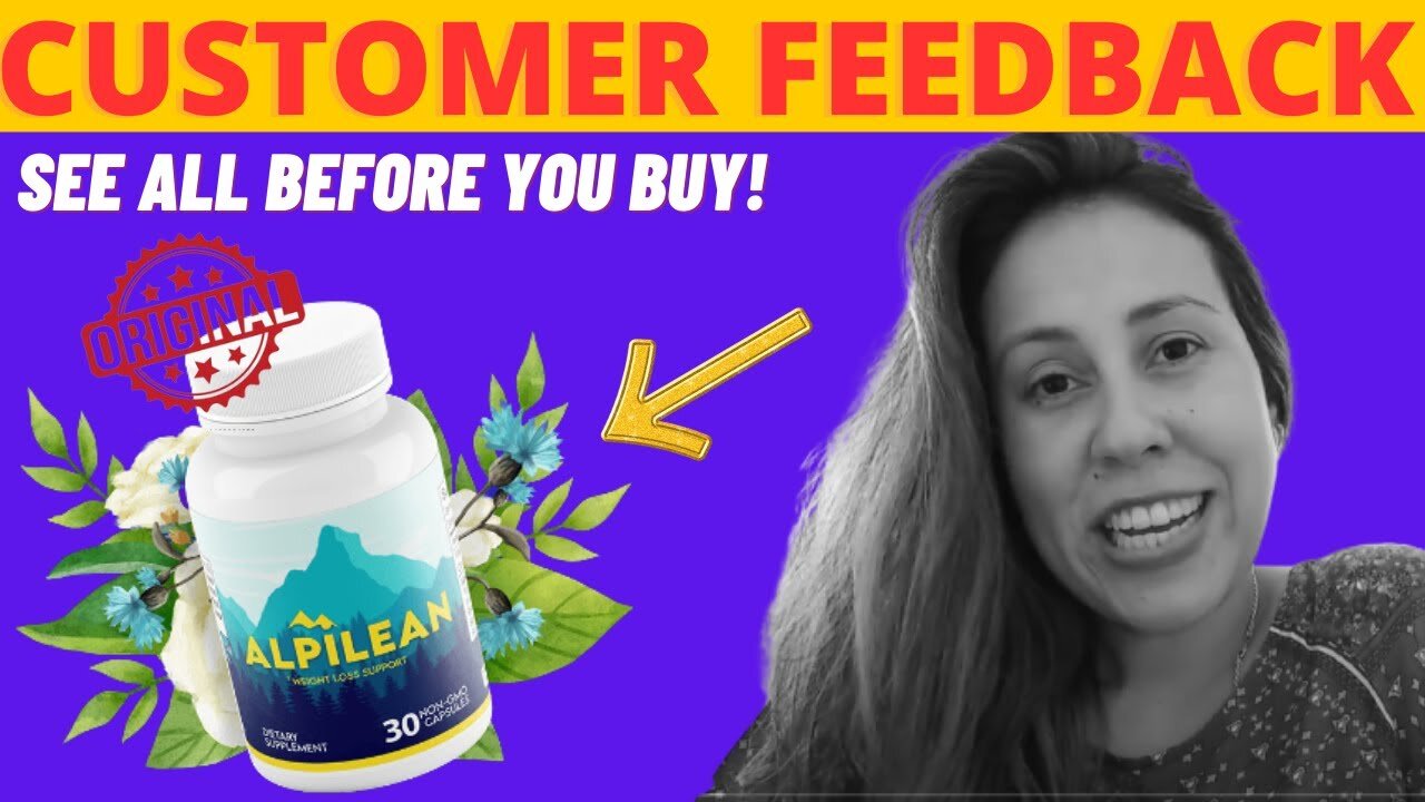 ALPILEAN ⚠️((THE TRUTH!))⚠️ Alpilean Review - Alpilean Weight Loss Supp - Alpilean Reviews