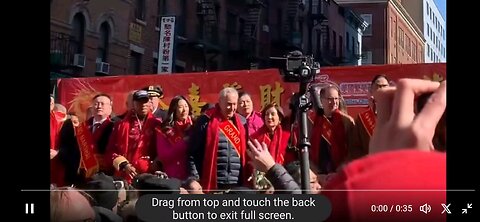 Chuck Schumer praising China
