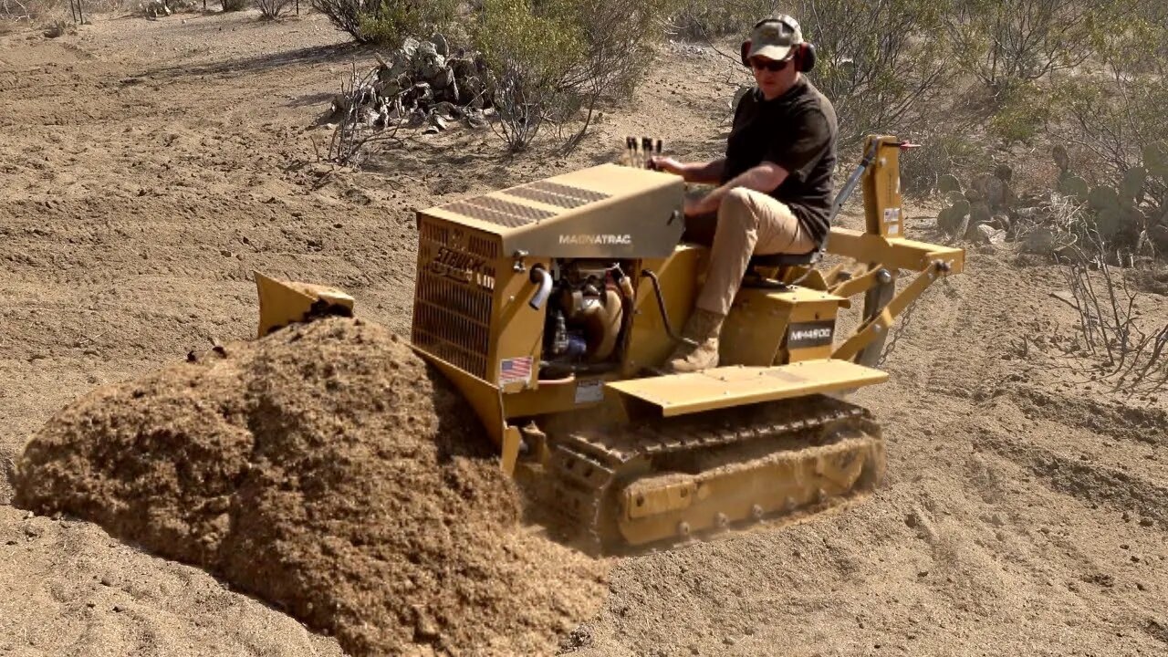 STRUCK MH4900 MINI DOZER!! Tool or Toy??