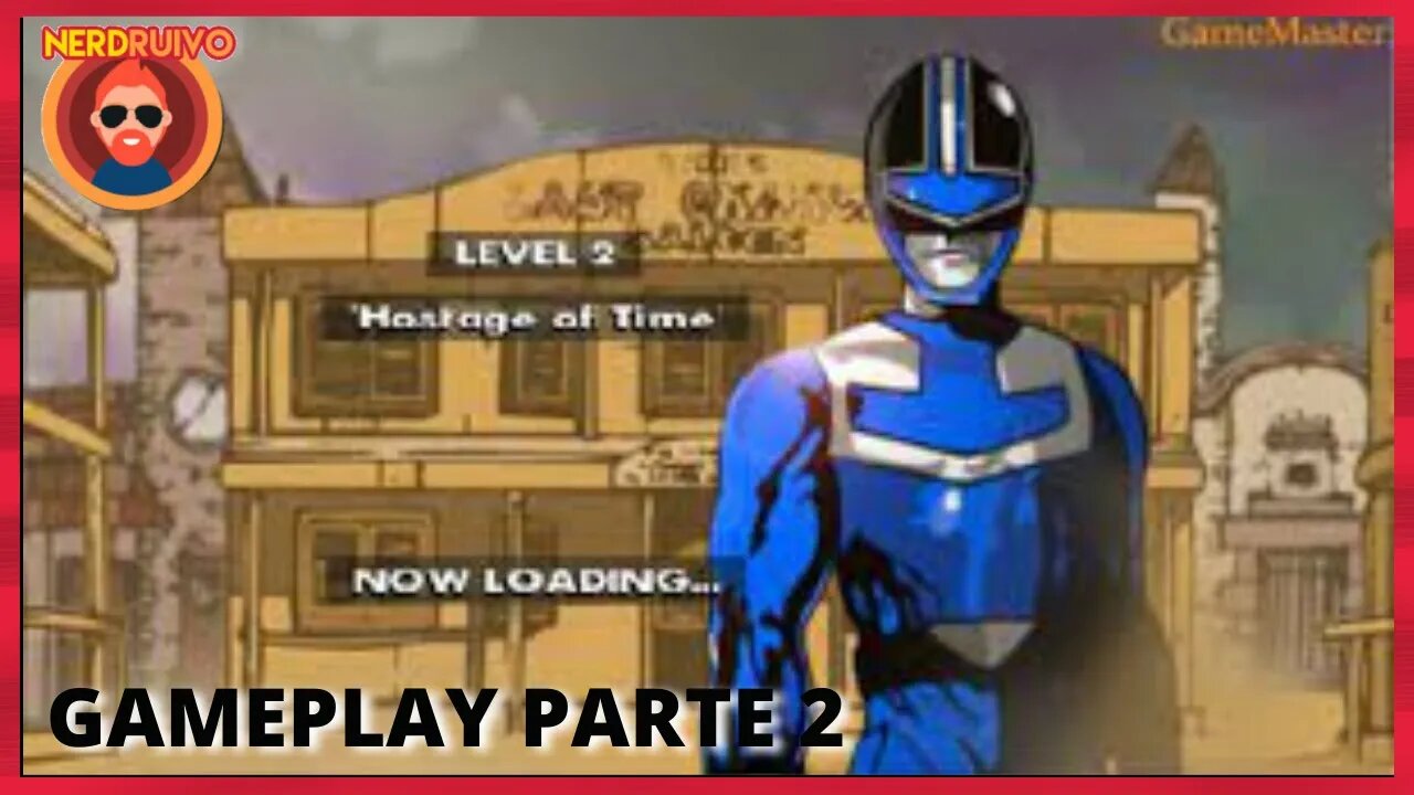 GAMEPLAY DO RUIVO POWER RANGERS TIME FORCE PS1 PARTE 2