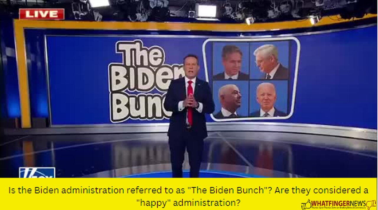 Is the Biden administration referred to as "The Biden Bunch"? Are they considered a "happy"