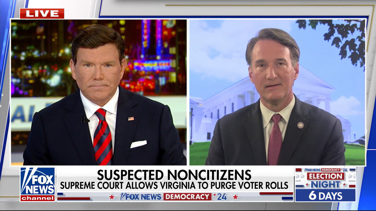 Glenn Youngkin Praises Supreme Court For Preserving 'Common Sense And The Constitution'