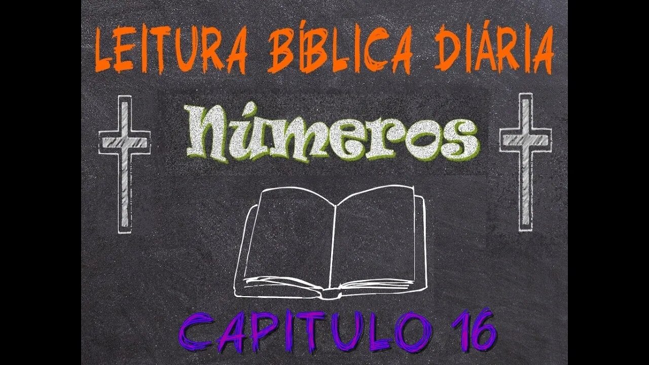 Leitura Bíblica Números 16