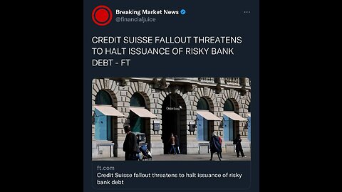 On today's show #573 CREDIT SUISSE FALLOUT LIVE FROM PROC 03.23.23