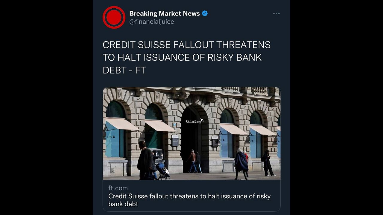 On today's show #573 CREDIT SUISSE FALLOUT LIVE FROM PROC 03.23.23