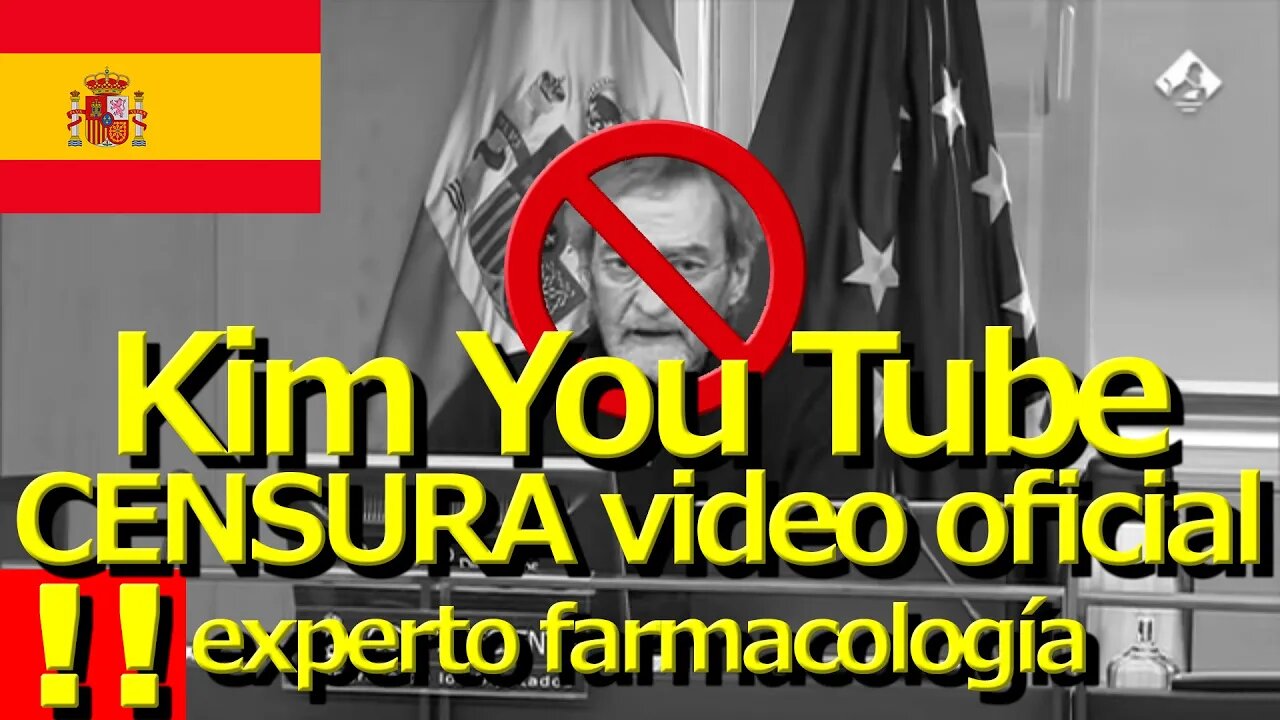 ESPAÑOL · El líder supremo Kim You Tube CENSURA video oficial experto farmacología || RESISTANCE ...-