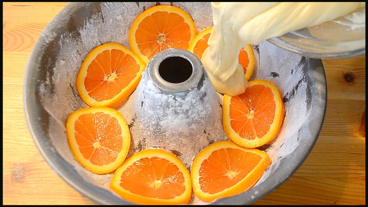 Easy BLENDER ORANGE CAKE