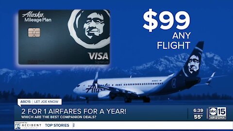 2 for 1 flights for a year! Which are the best companion deals?