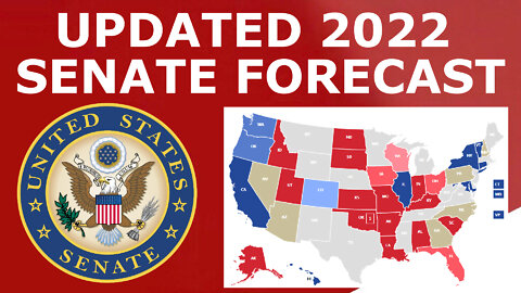 Updated 2022 Senate Map Prediction (April 2022)