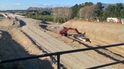 Ōtaki bypass new bridges May 2021