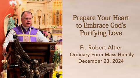 Prepare Your Heart to Embrace God's Purifying Love