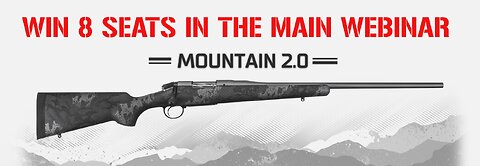 BERGARA PREMIER MINI #2 FOR 8 SEATS IN THE MAIN WEBINAR