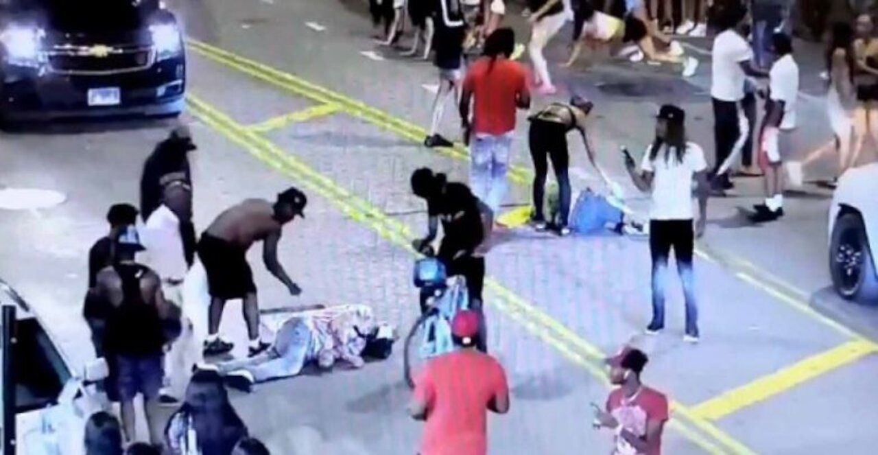 Trashy Thugs Twerk Over A Person Who They Needlessly Beat - THE CORRECT VIEWS 09/03/2021