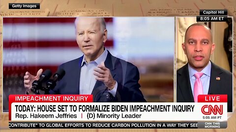 Hakeem Jeffries Falsely Claims "Zero Evidence" That Biden "Engaged In Any Wrongdoing Whatsoever"