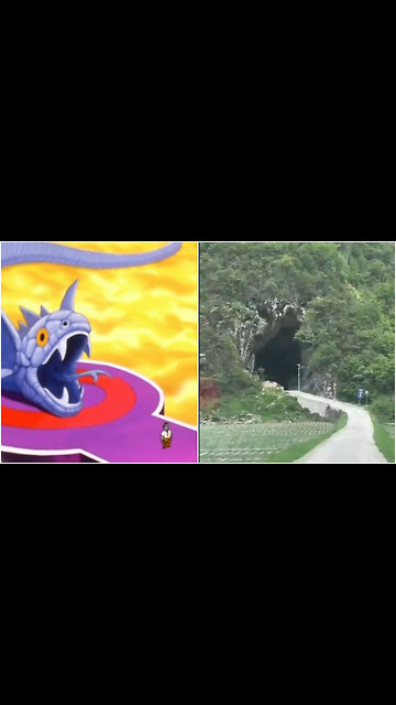 The real life Snake Way from DBZ